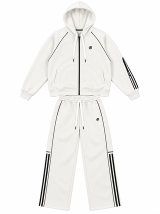 Dynamic Stripe Suit